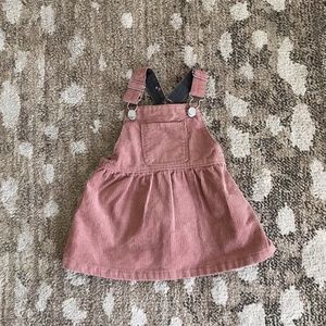 Zara baby girl corduroy skirted jumper